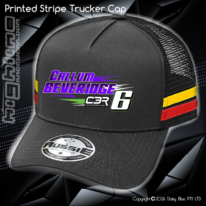 STRIPE Trucker Cap - Callum Beveridge