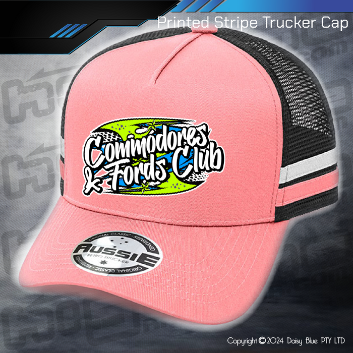 STRIPE Trucker Cap - CFC Logo