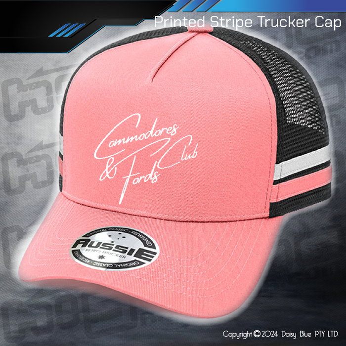STRIPE Trucker Cap - CFC Script