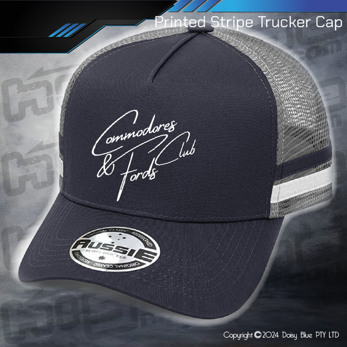 STRIPE Trucker Cap - CFC Script