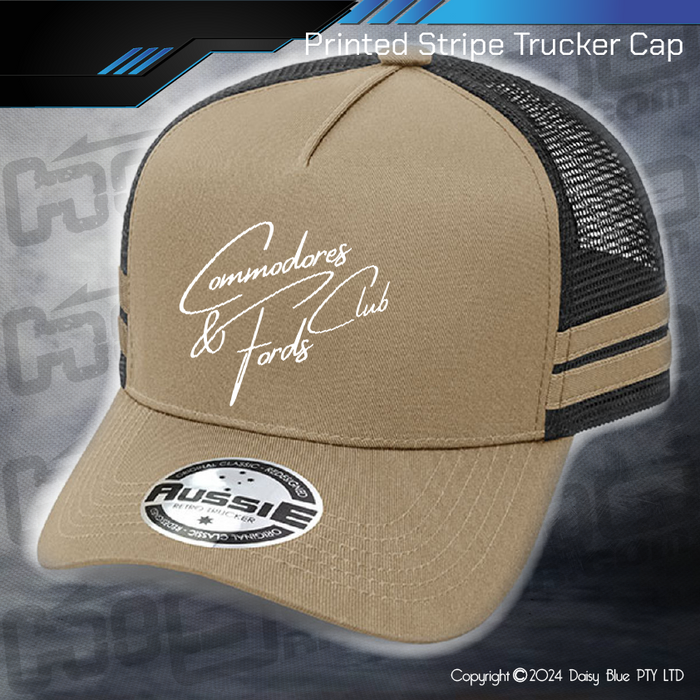 STRIPE Trucker Cap - CFC Script