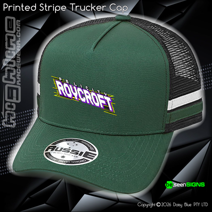 STRIPE Trucker Cap - Felicity Roycroft