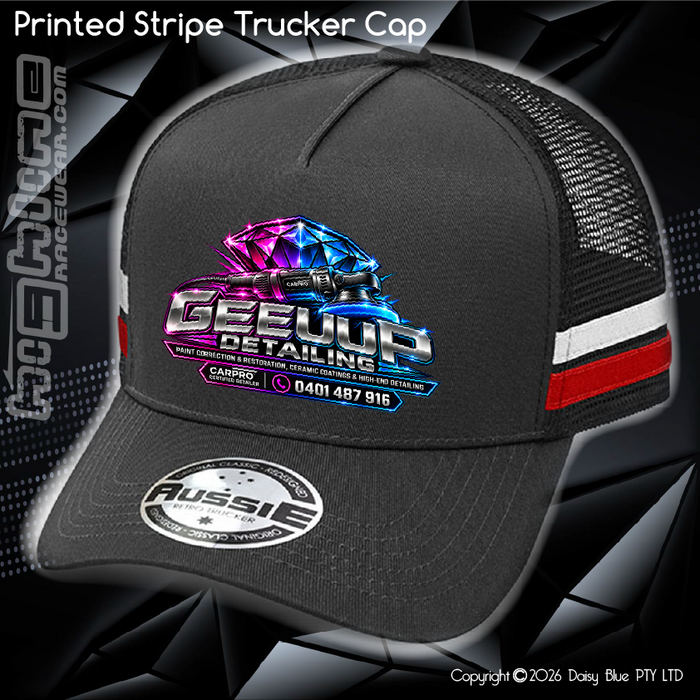 STRIPE Trucker Cap - Geeuup