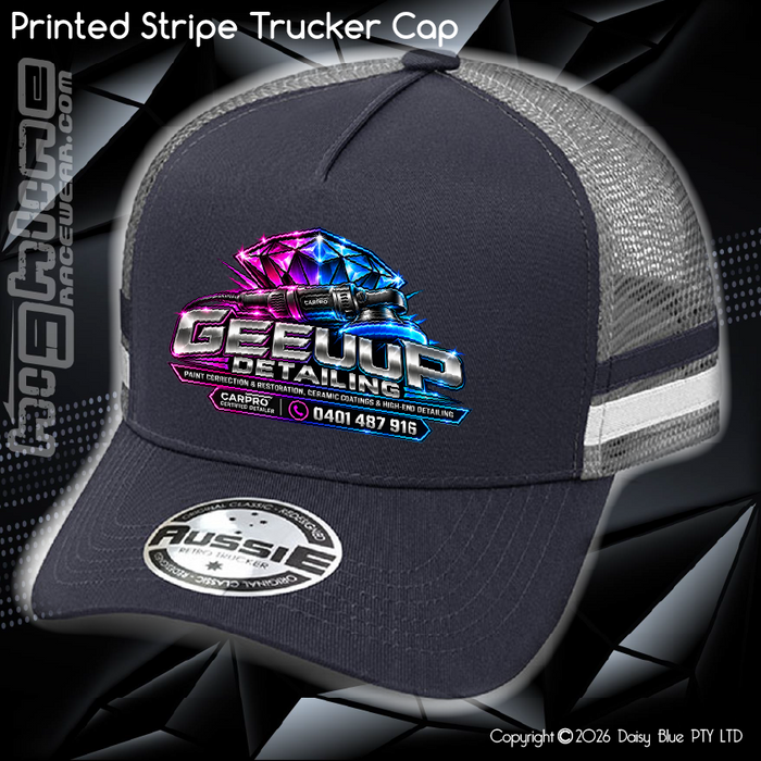 STRIPE Trucker Cap - Geeuup