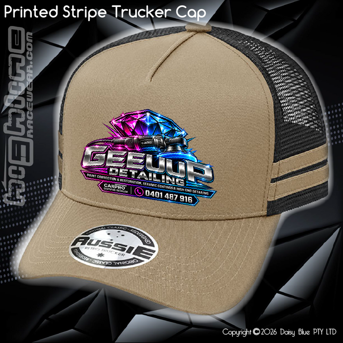 STRIPE Trucker Cap - Geeuup