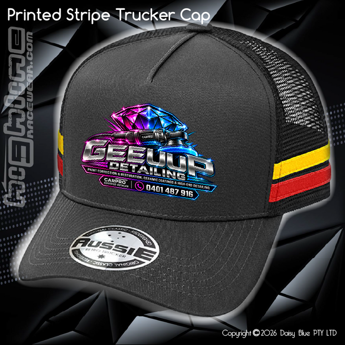STRIPE Trucker Cap - Geeuup
