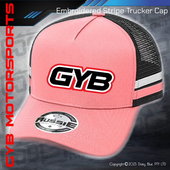 STRIPE Trucker Cap - GYB Motorsports