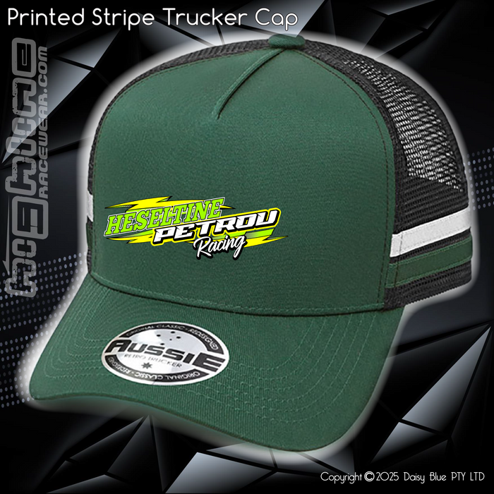 STRIPE Trucker Cap - Heseltine/Petrou Racing