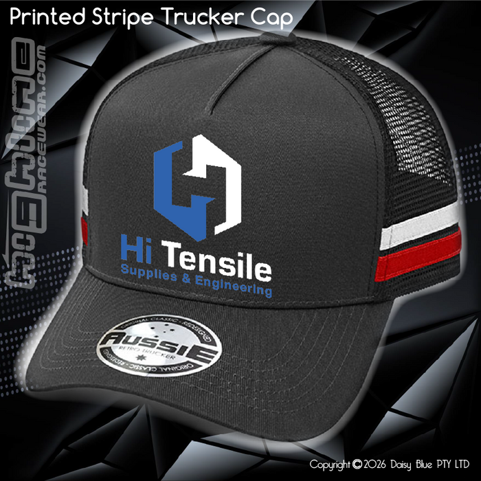 STRIPE Trucker Cap - Hi Tensile