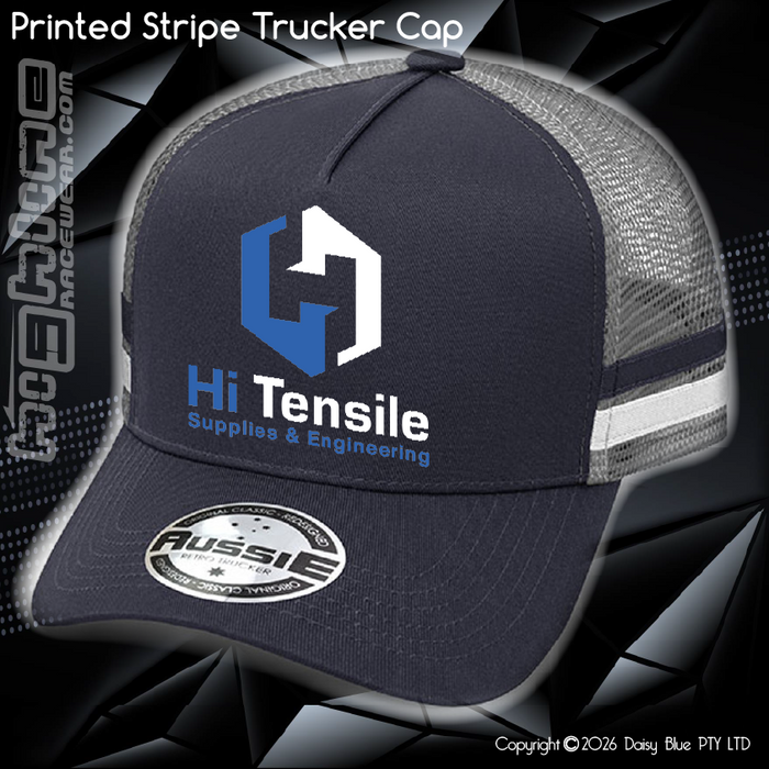STRIPE Trucker Cap - Hi Tensile