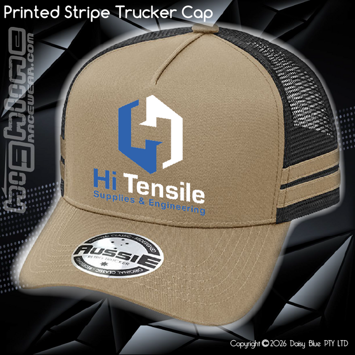 STRIPE Trucker Cap - Hi Tensile