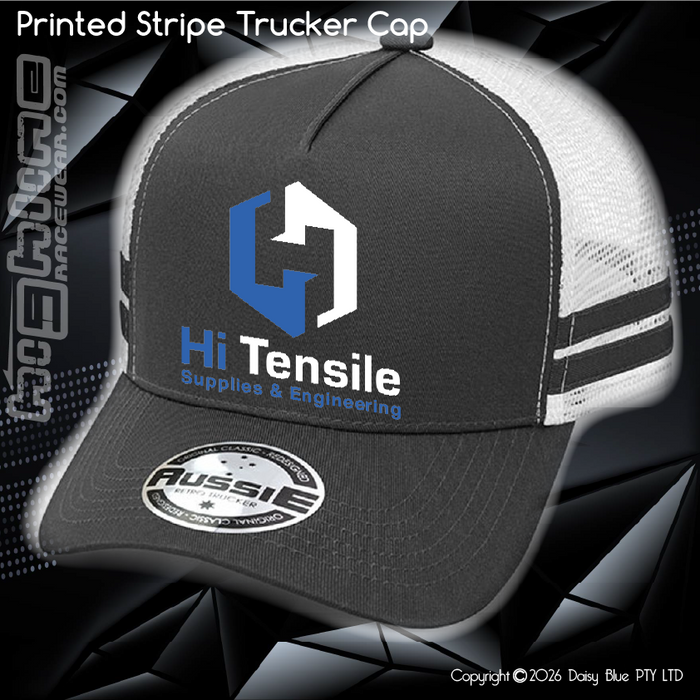 STRIPE Trucker Cap - Hi Tensile