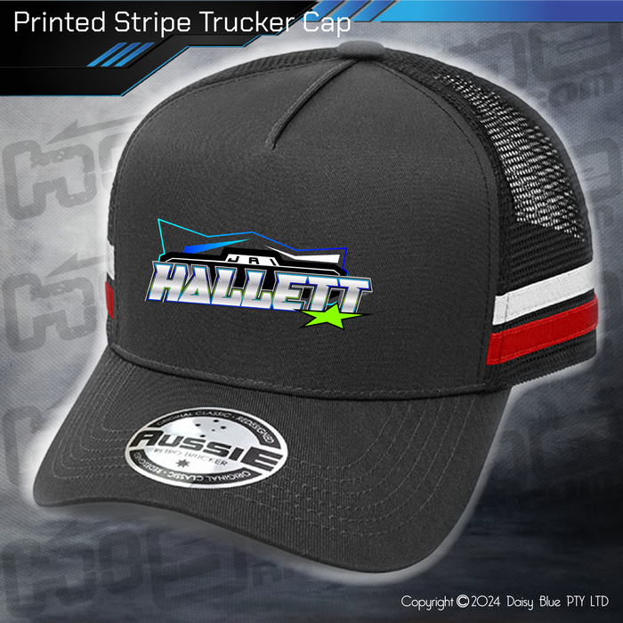 STRIPE Trucker Cap - Jai Hallett