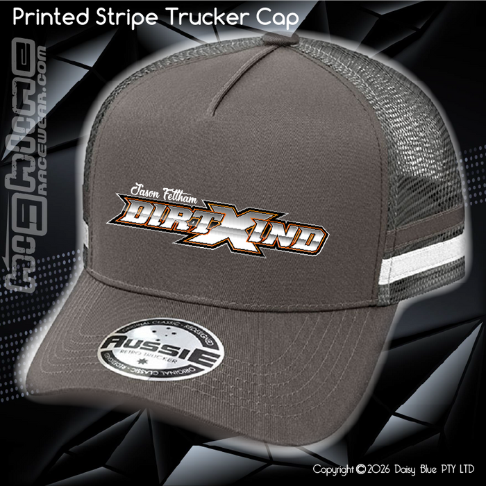 STRIPE Trucker Cap - Jason Feltham