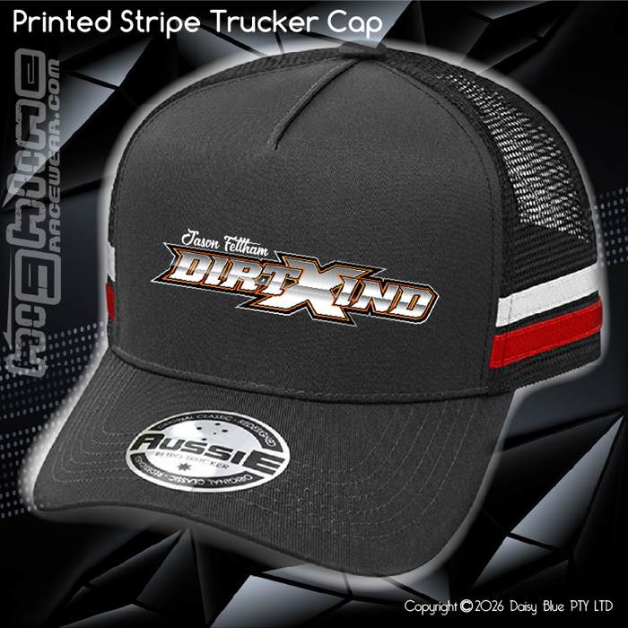 STRIPE Trucker Cap - Jason Feltham