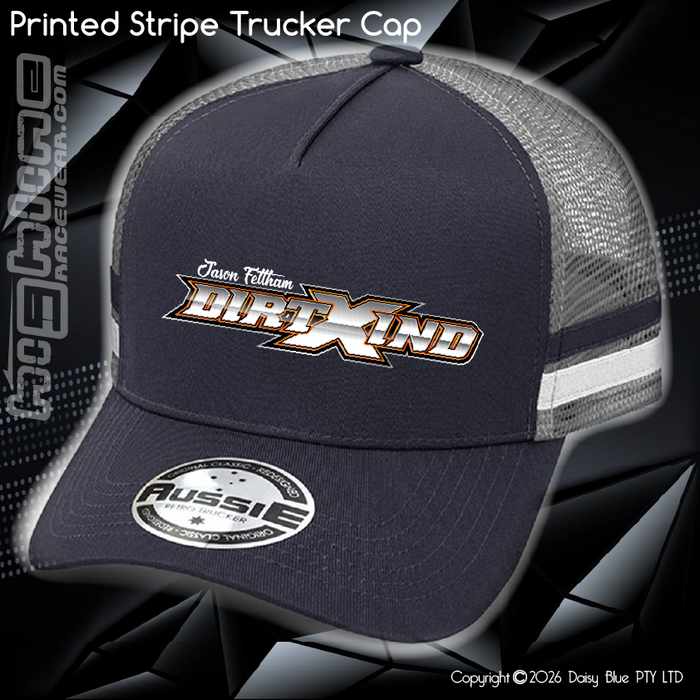 STRIPE Trucker Cap - Jason Feltham