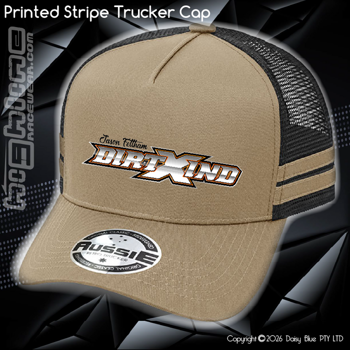 STRIPE Trucker Cap - Jason Feltham