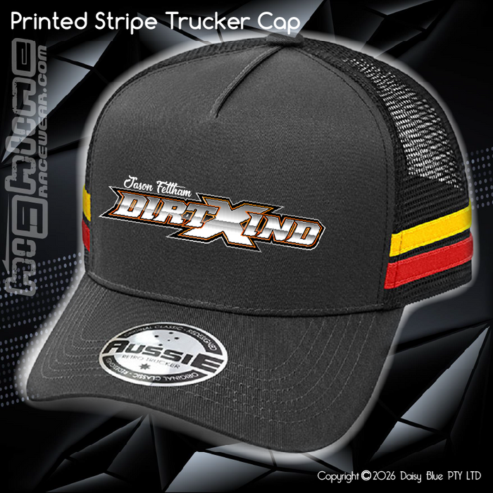 STRIPE Trucker Cap - Jason Feltham