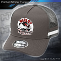 STRIPE Trucker Cap - Merlo Transport