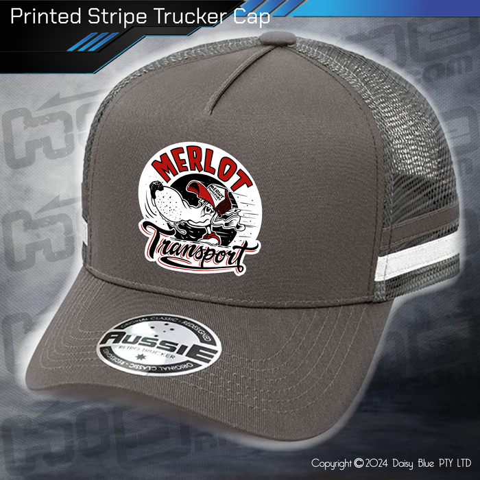 STRIPE Trucker Cap - Merlo Transport