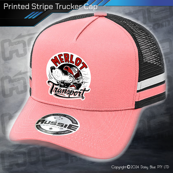 STRIPE Trucker Cap - Merlo Transport