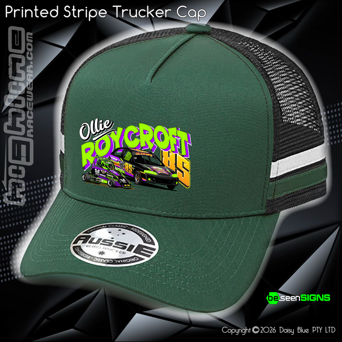 STRIPE Trucker Cap - Ollie 'OL DAWG' Roycroft