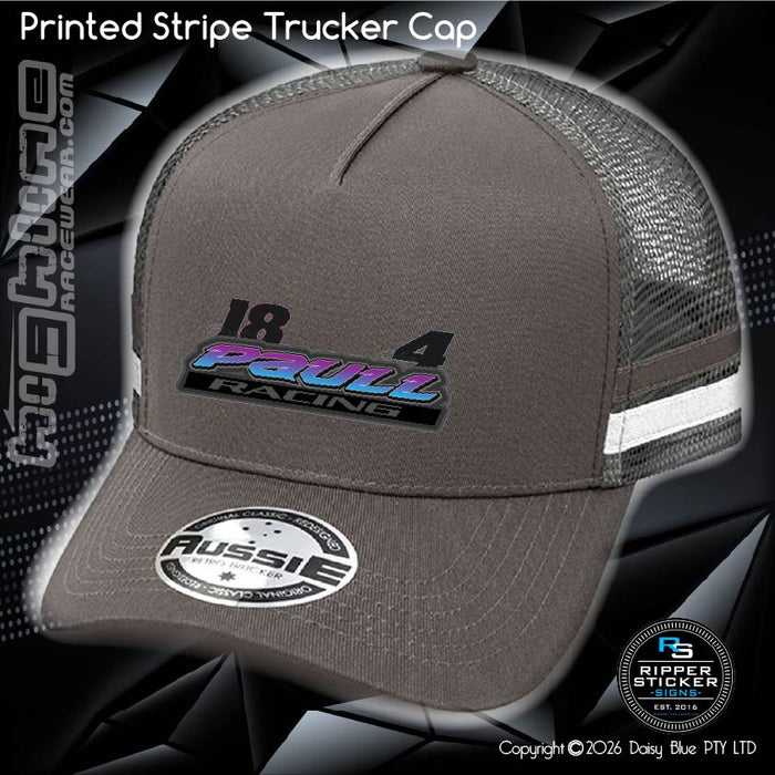 STRIPE Trucker Cap - Paull Racing
