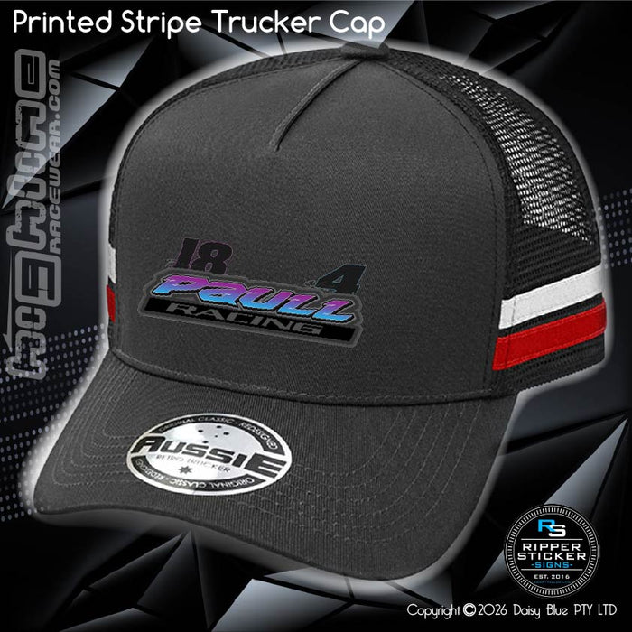 STRIPE Trucker Cap - Paull Racing