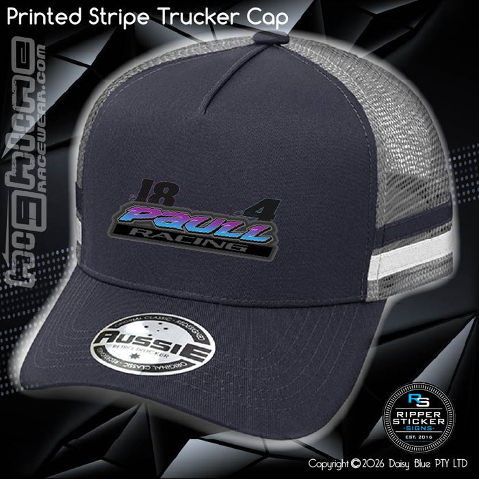STRIPE Trucker Cap - Paull Racing