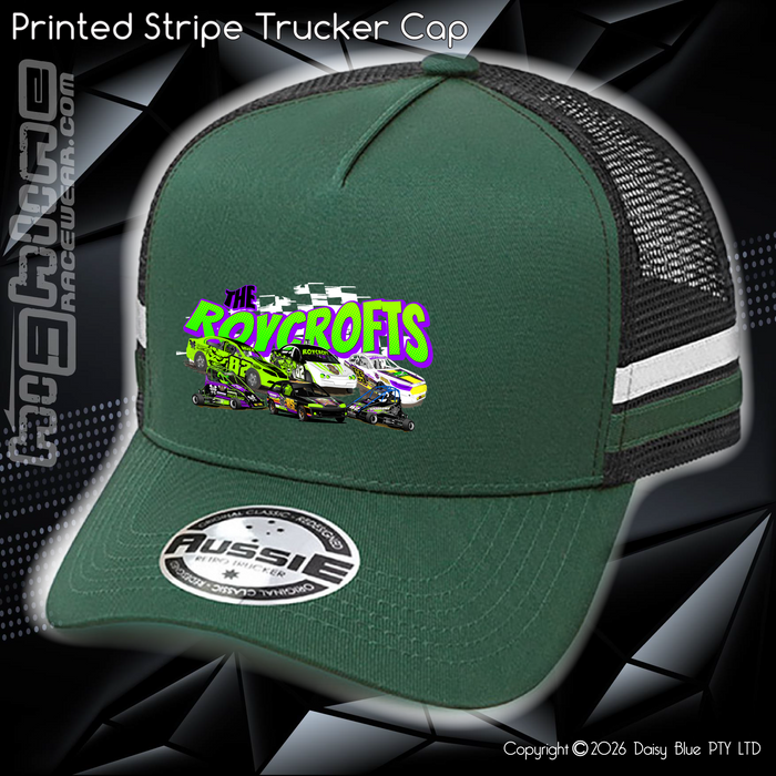 STRIPE Trucker Cap - The Roycrofts