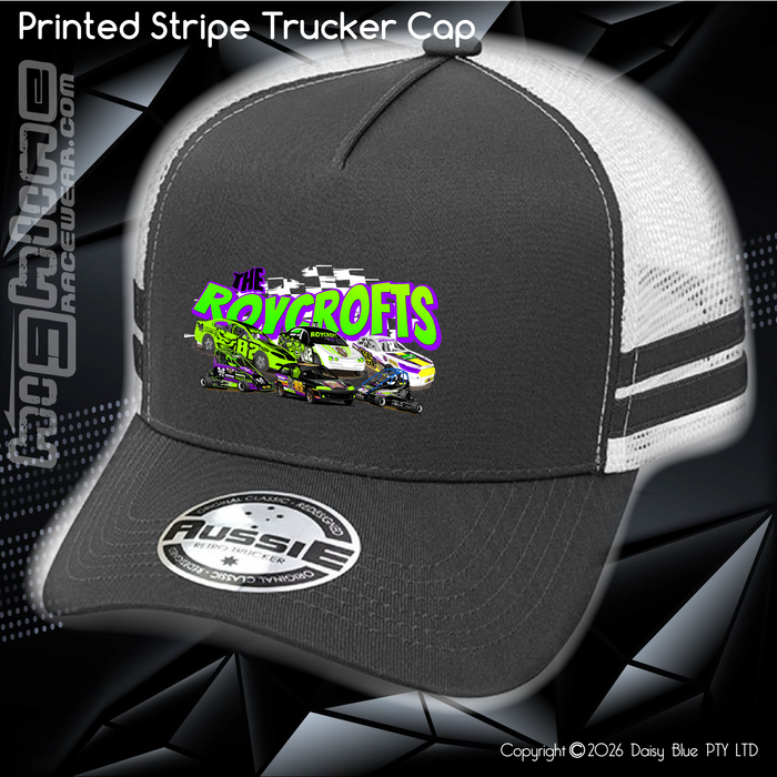 STRIPE Trucker Cap - The Roycrofts