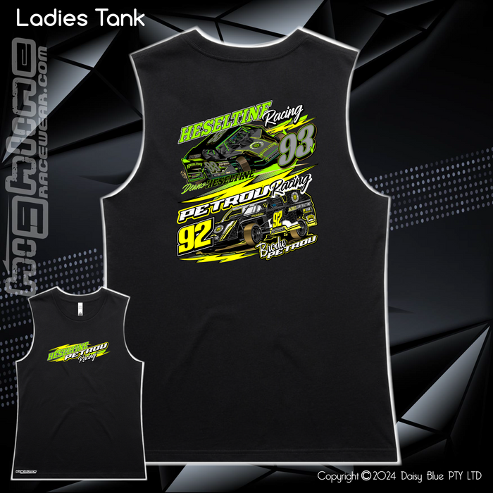 Tank - Heseltine/Petrou Racing