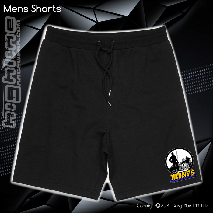 Track Shorts - Webbies Adventures