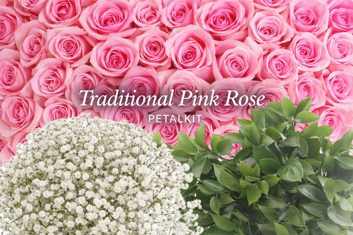 Traditional Pink Rose PetalKit
