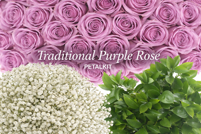 Traditional Purple Rose PetalKit
