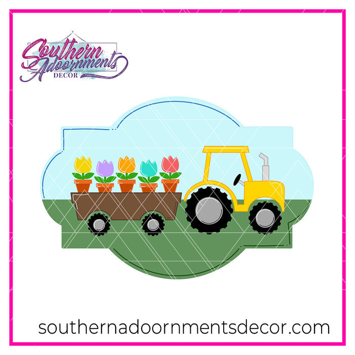 Tulip Farm Template & Digital Cut File