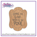 We're in the Pool Blank