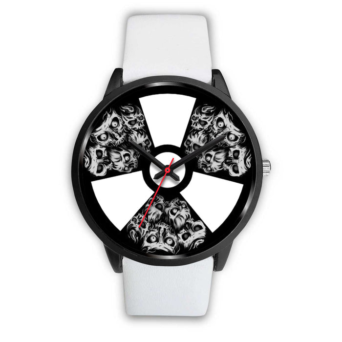 White Leather Black Leather Black Metal Mesh Black Link Silver Metal Mesh Silver link