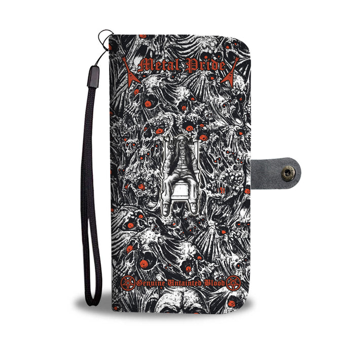 White Skulls Red And Black Text