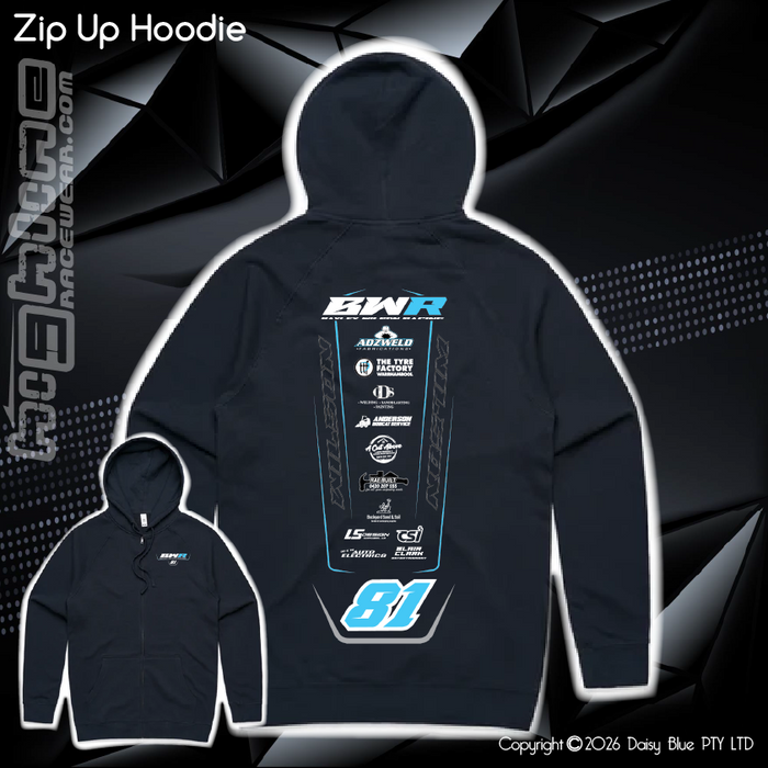 Zip Up Hoodie - Bayley Wilson