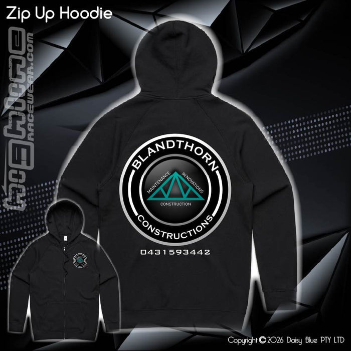 Zip Up Hoodie - Blandthorn