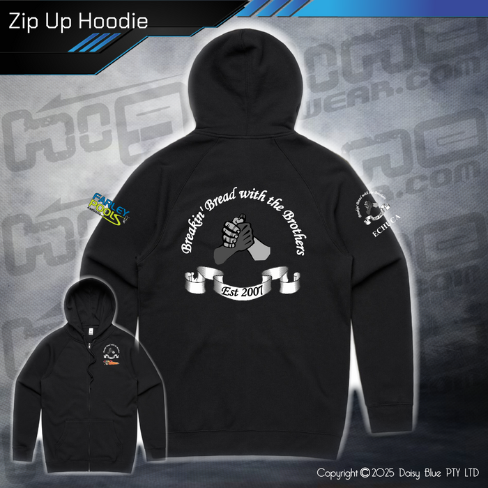 Zip Up Hoodie - Breakin' Bread with the Brothers