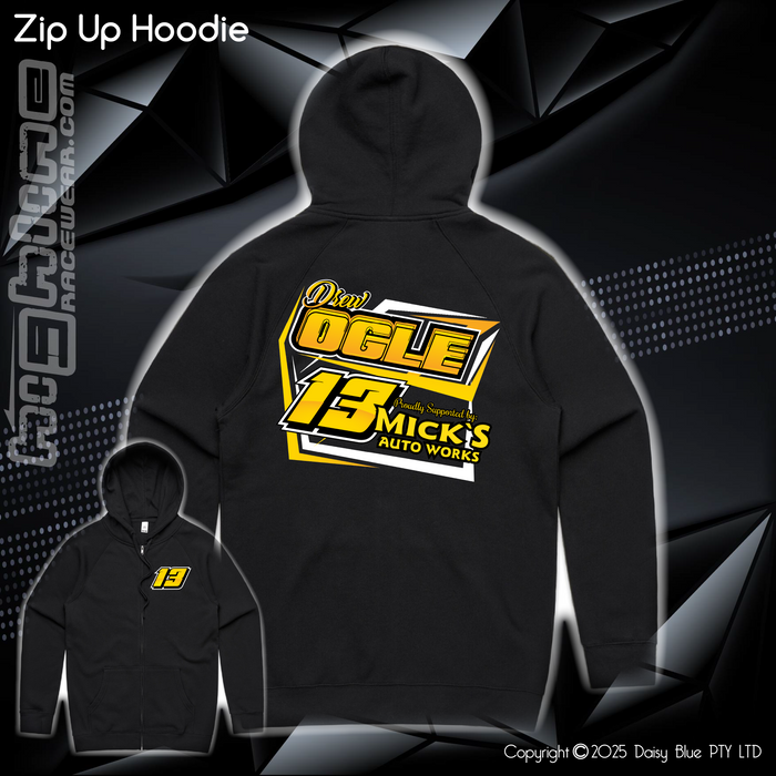 Zip Up Hoodie - Drew Ogle