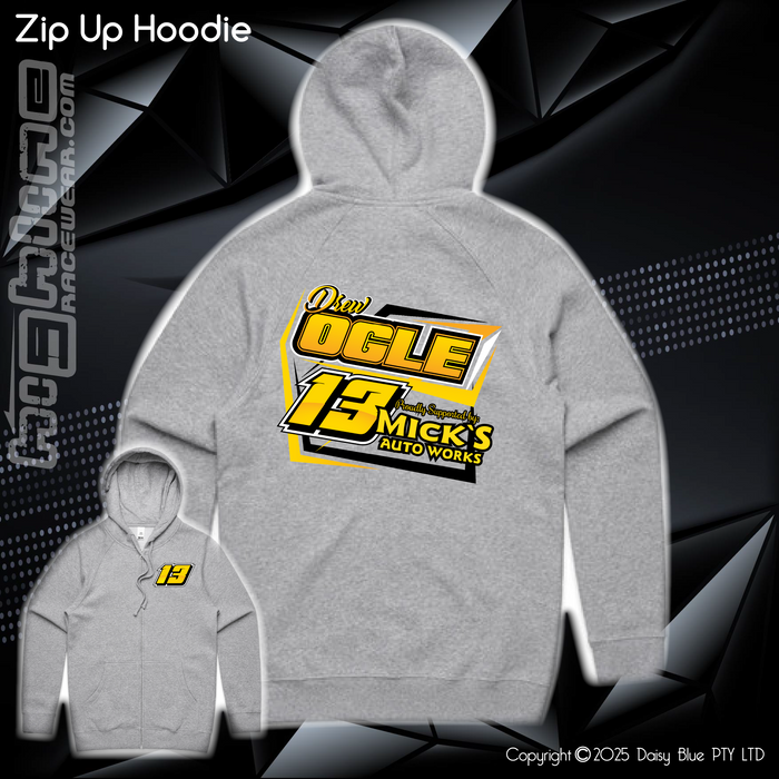 Zip Up Hoodie - Drew Ogle