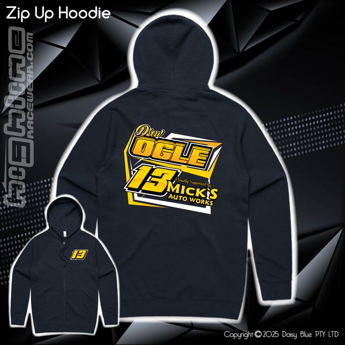 Zip Up Hoodie - Drew Ogle