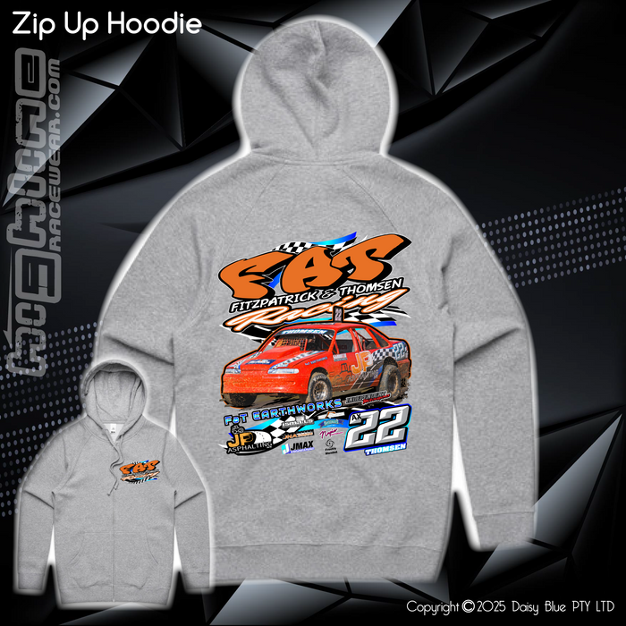 Zip Up Hoodie - FAT Racing