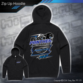 Zip Up Hoodie - Gavin Black