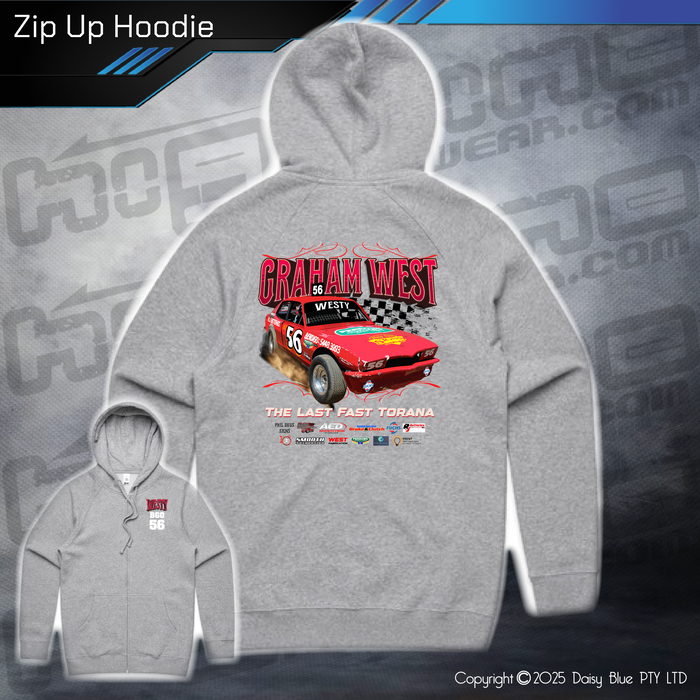 Zip Up Hoodie - Graham West