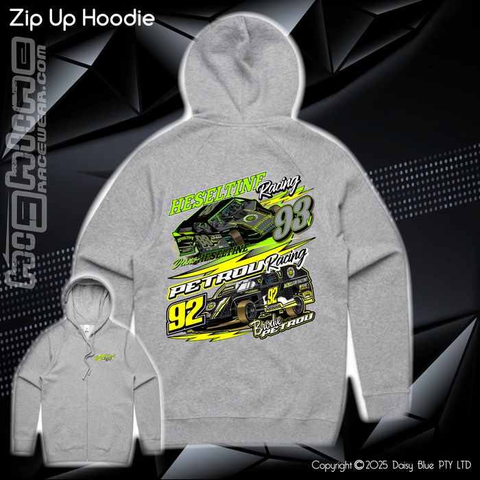 Zip Up Hoodie - Heseltine/Petrou Racing