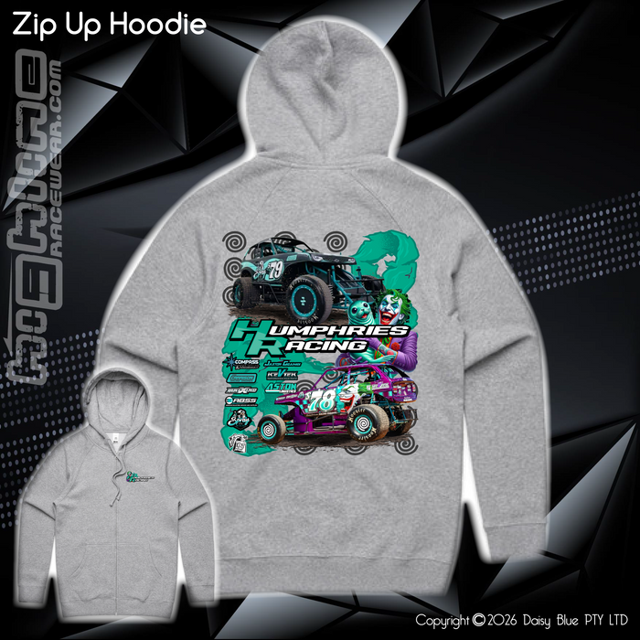 Zip Up Hoodie - Humphries Racing